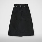 Thug Club Scarred Bio Army Skirt in black