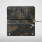 Thug Club Chopper Camo Long Wallet in dark camo, view 4 of 4