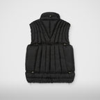 Thug Club War Life Down Vest in black, view 2 of 8