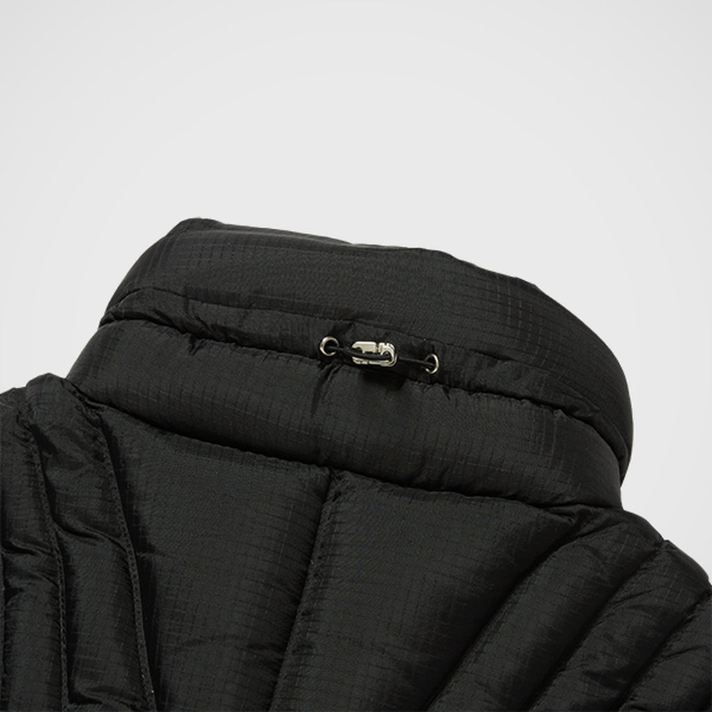Thug Club War Life Down Vest in black, view 4 of 8