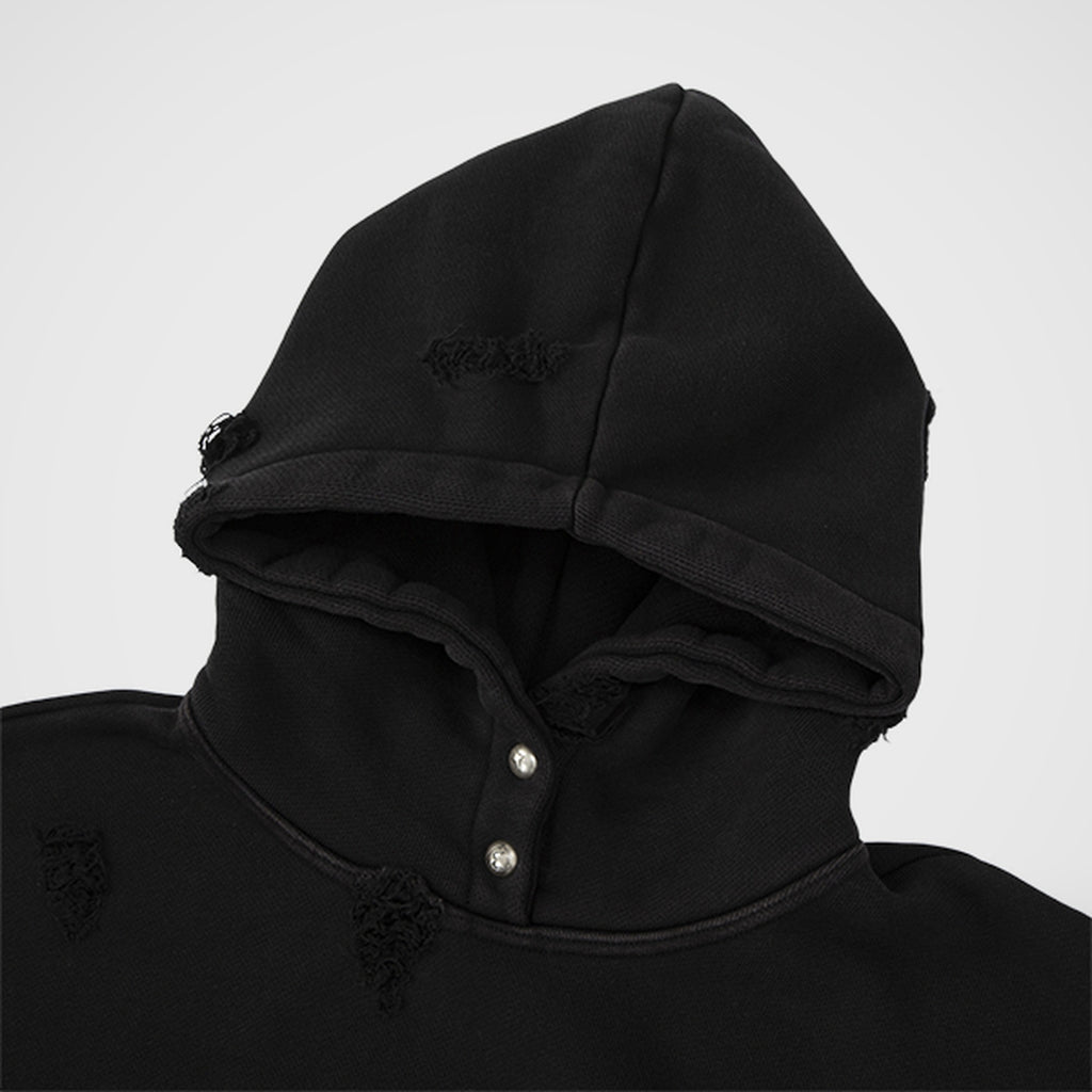 Thug Club Rock Hoodie in black, view 3 of 6