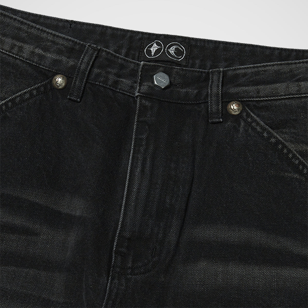 Thug Club Thug Pants Denim in black, view 3 of 7