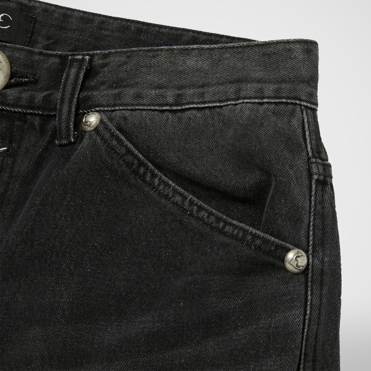Thug Club TC Extendo Denim Pants in black, view 4 of 4