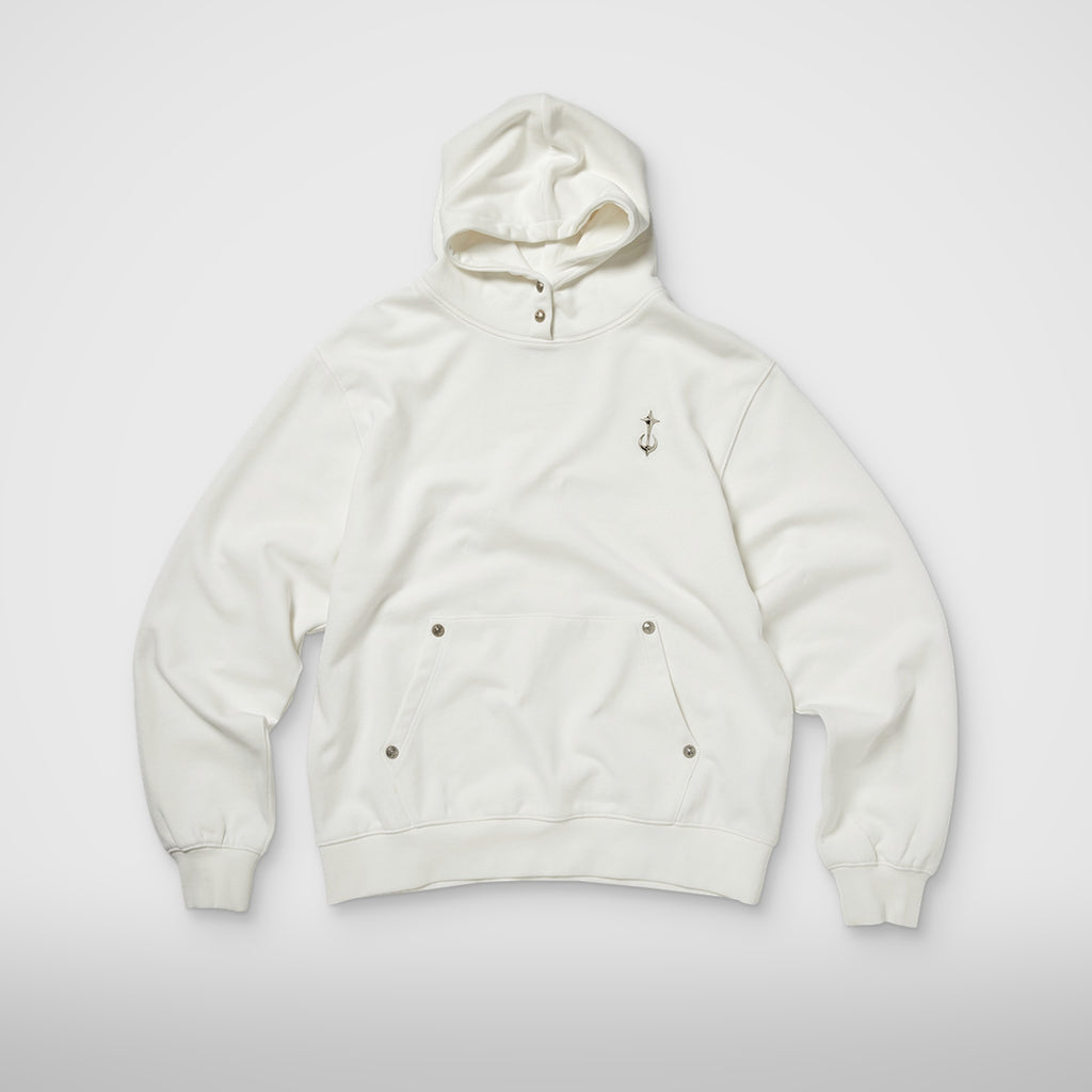 Thug Club Tantalum Cat Hoodie in white