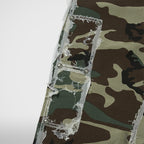 Thug Club Burnt Bio Army Pants in multi burn, view 5 of 7