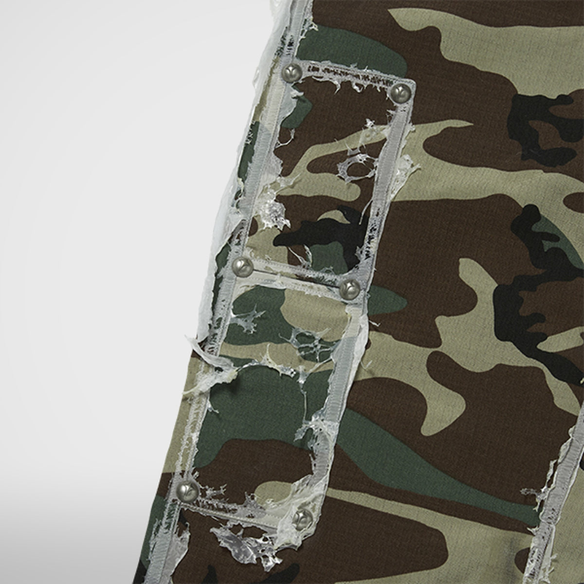 Thug Club Burnt Bio Army Pants in multi burn, view 5 of 7