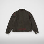 Thug Club X Stitch Eisenhower Jacket in brown, view 2 of 10