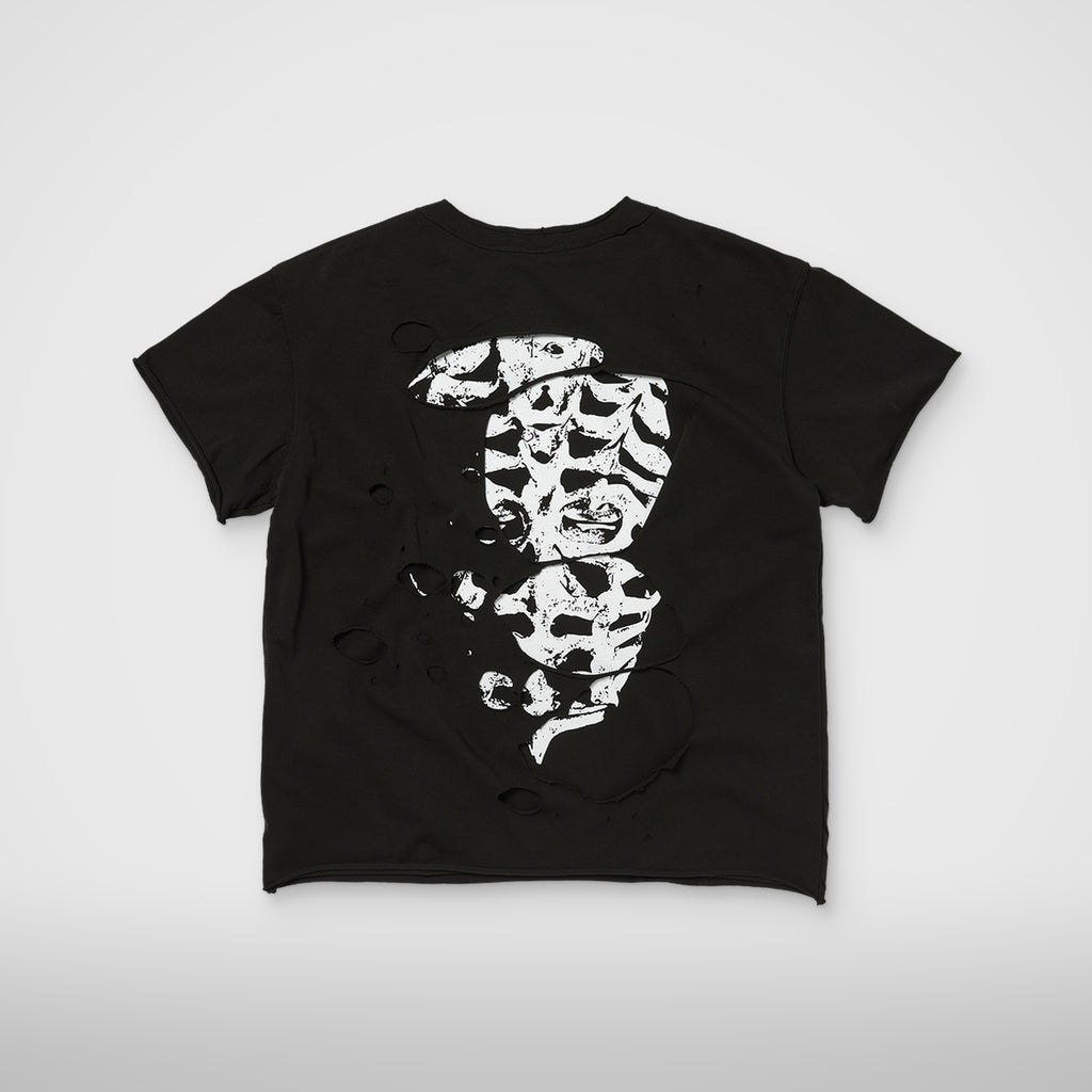 Thug Club Dead Inside Double Layer T-Shirt in black, view 2 of 2