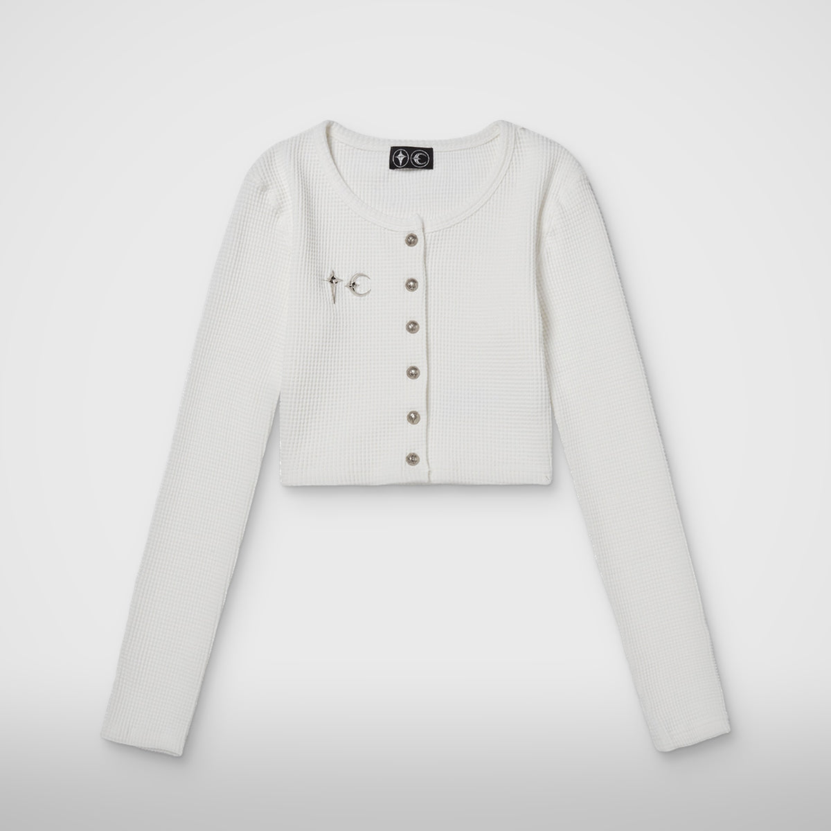 Thug Club TC Womens Cardigan in white