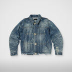 Thug Club TC Extendo Denim Jacket in blue