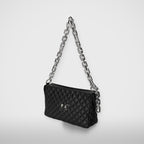 Thug Club TC Quilting Big Chain Bag in black, view 2 of 8