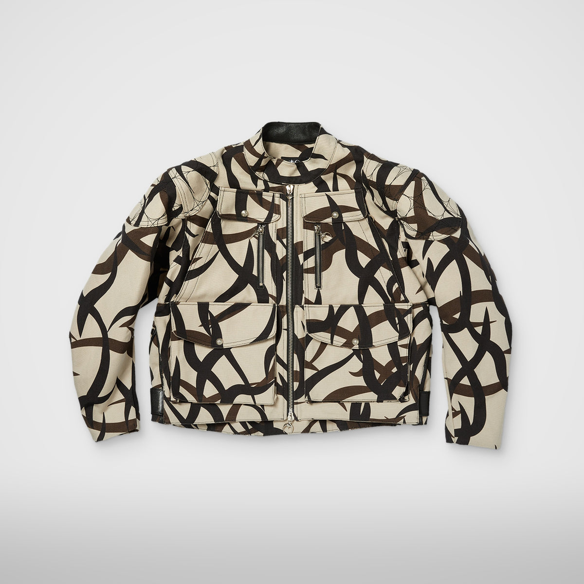 Thug Club TC Tribal Camo Racing Jacket, front view