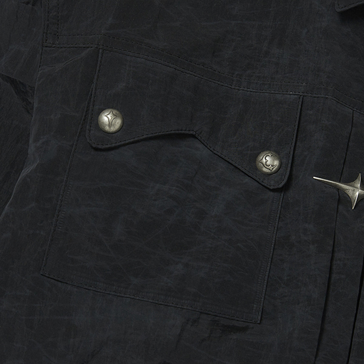 Thug Club Scarred Claw Jacket in black, view 4 of 9