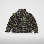 Thug Club Camo Leather Puffer Jacket, view 2 of 2