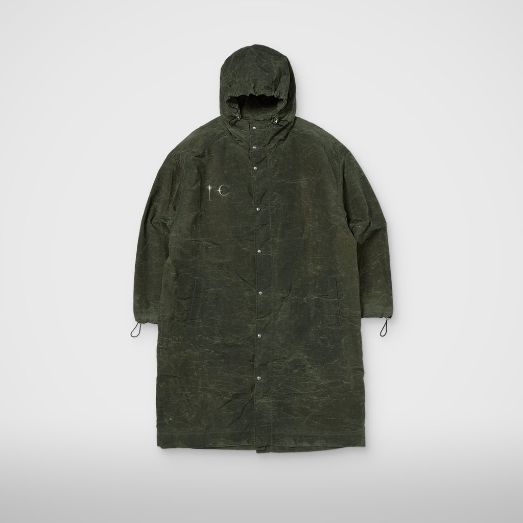 Thug Club Scarred Double Sheltering Poncho in khaki