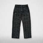 Thug Club Line Gob Denim Pants in black