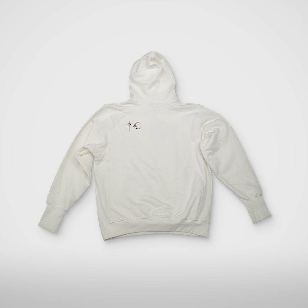 Thug Club Armor Hoodie in white, view 5 of 6