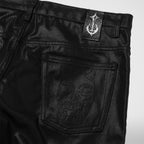 Thug Club Twin Demi Waxed Pants in black, view 6 of 6