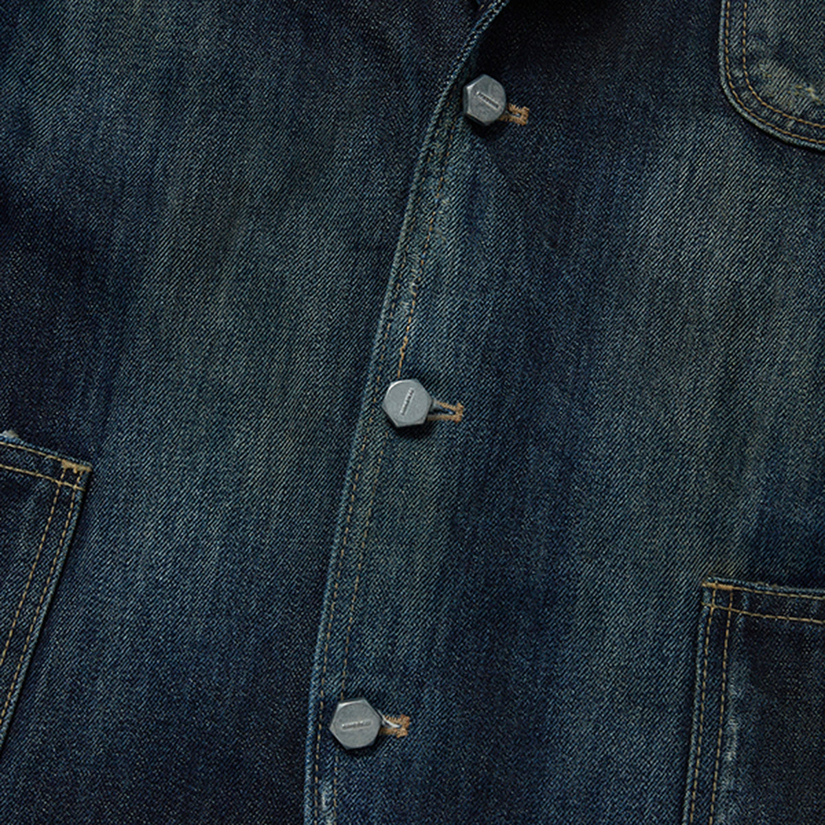Thug Club Denim Blazer in blue, view 6 of 9