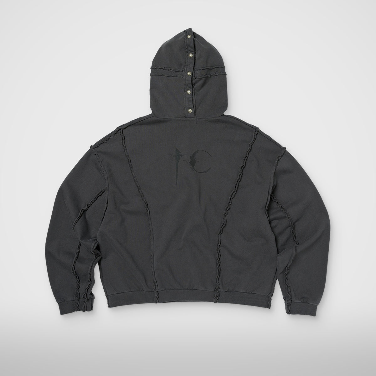 Thug Club Pubg Exclusive Scope Hoodie in charcoal, view 2 of 2