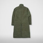 Thug Club Scarred Bio Soldier Trench Coat in khaki, view 2 of 9