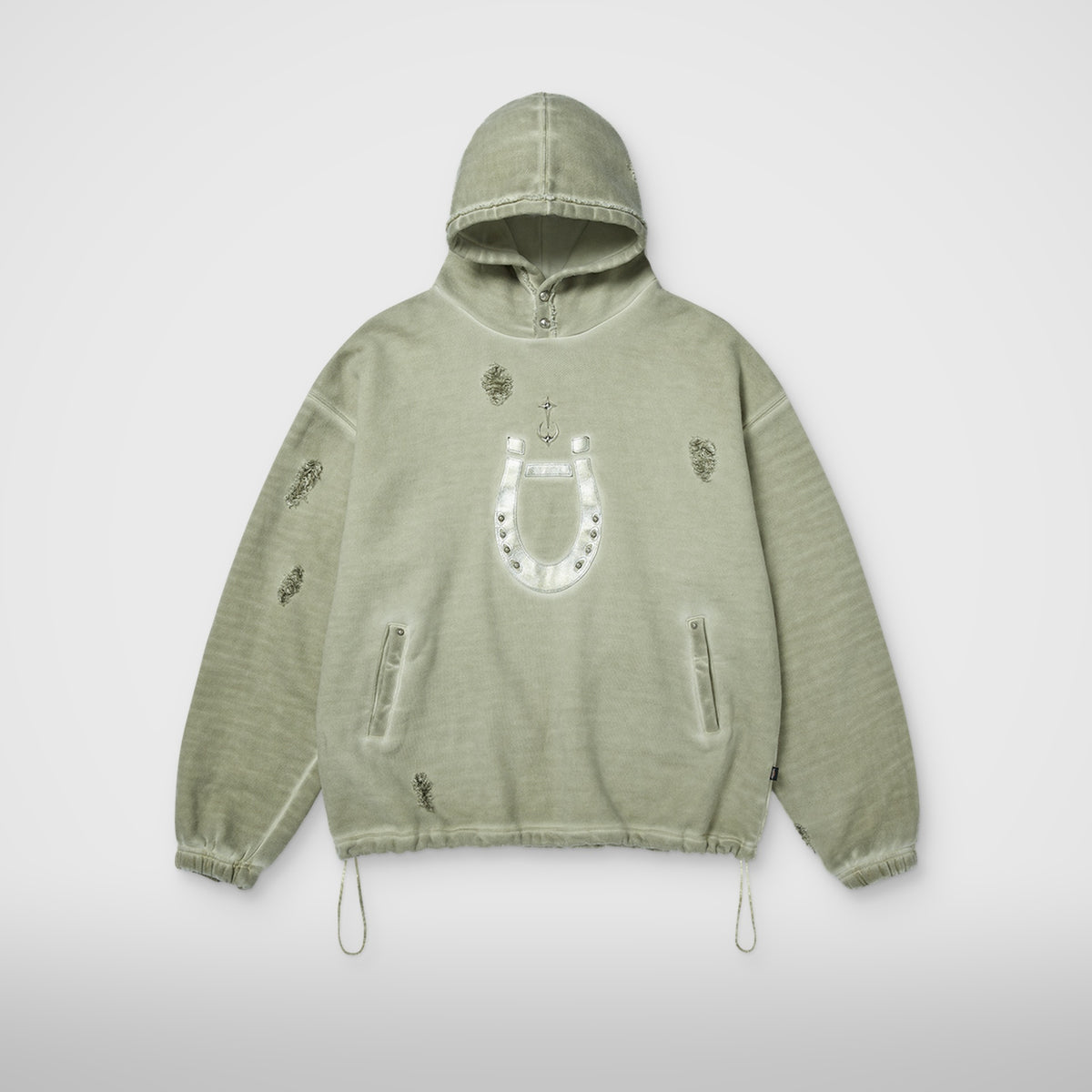 Thug Club Hoof Hoodie in beige
