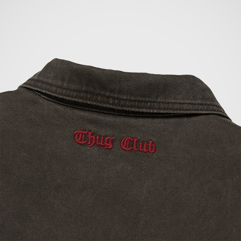 Thug Club TC Eisenhower Jacket in brown, view 6 of 9