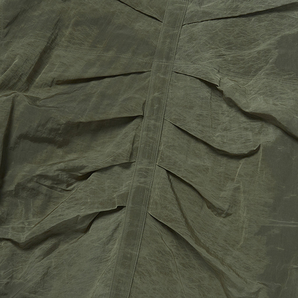 Thug Club Scarred Claw Jacket in khaki, view 8 of 9