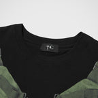 Thug Club TC Work Vest T-Shirt in black, view 3 of 4