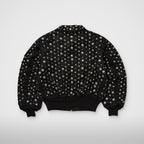 Thug Club X Alpha CWU 45/P All Over Rivet Jacket in black, view 2 of 9