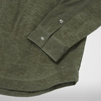 Thug Club Scarred Officer Shirt in khaki, view 6 of 7