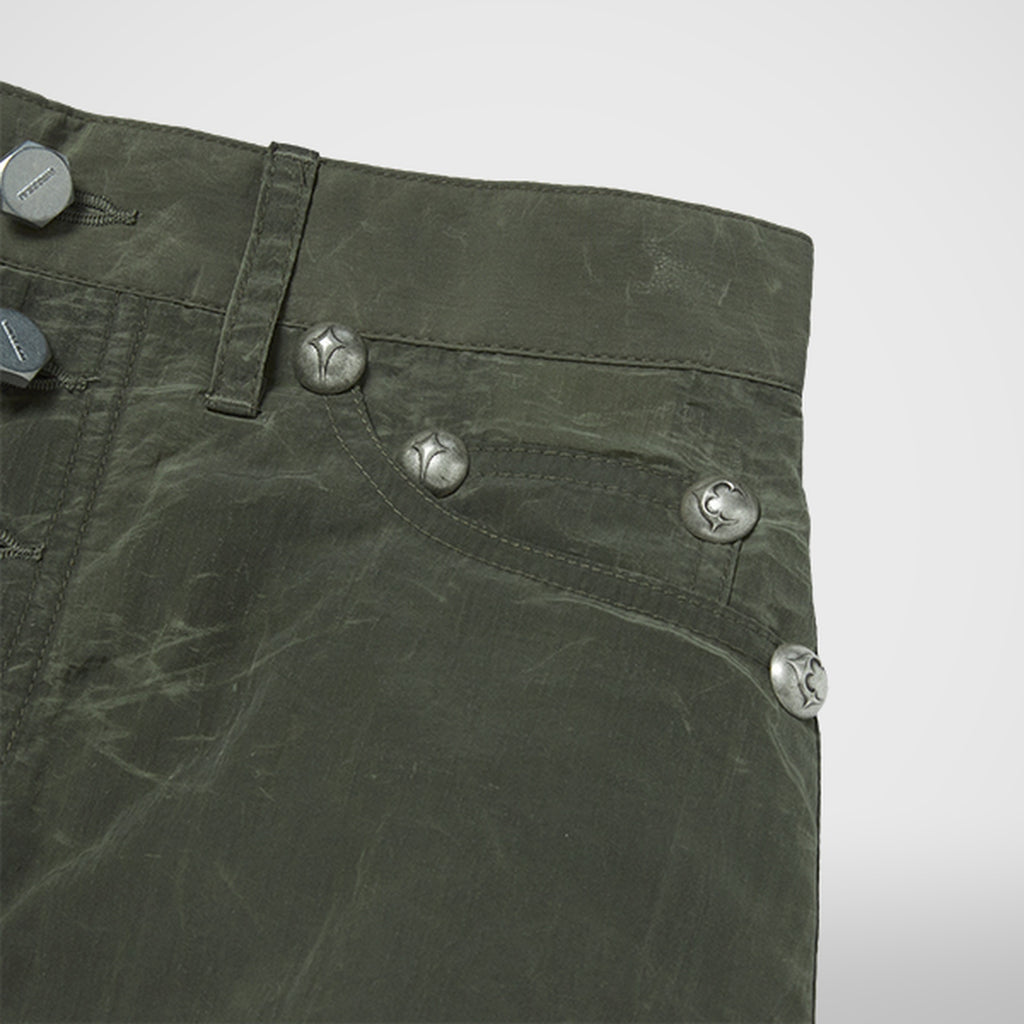 Thug Club Scarred Bio Army Skirt in khaki, view 4 of 7