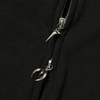 Thug Club TC Two Face Fur Hooded Zip-Up in black, view 5 of 8