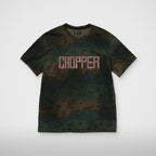 Thug Club Camoflage Chopper T-Shirt in green