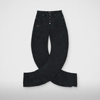 Thug Club Scarred Parkour Pants in black