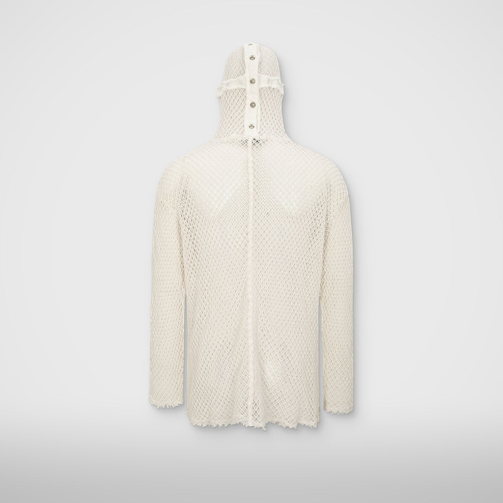 Thug Club MIthril Hoodie Sleeve in white, view 2 of 5