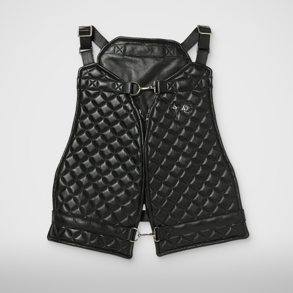 TC QUILTING LEATHER LIFE VEST