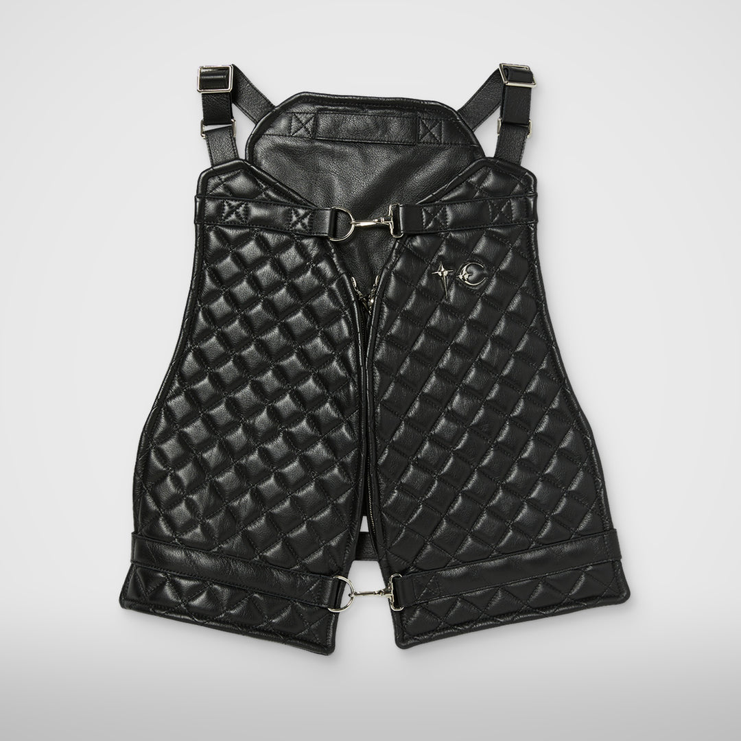 TC QUILTING LEATHER LIFE VEST