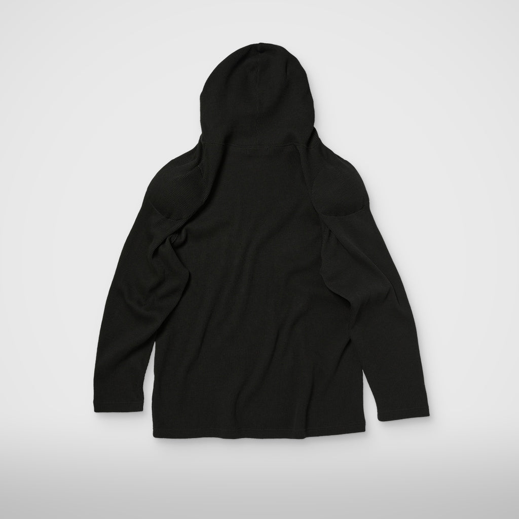 Thug Club Bulk Shoulder Glow In The Dark Hoodie in black, view 3 of 8