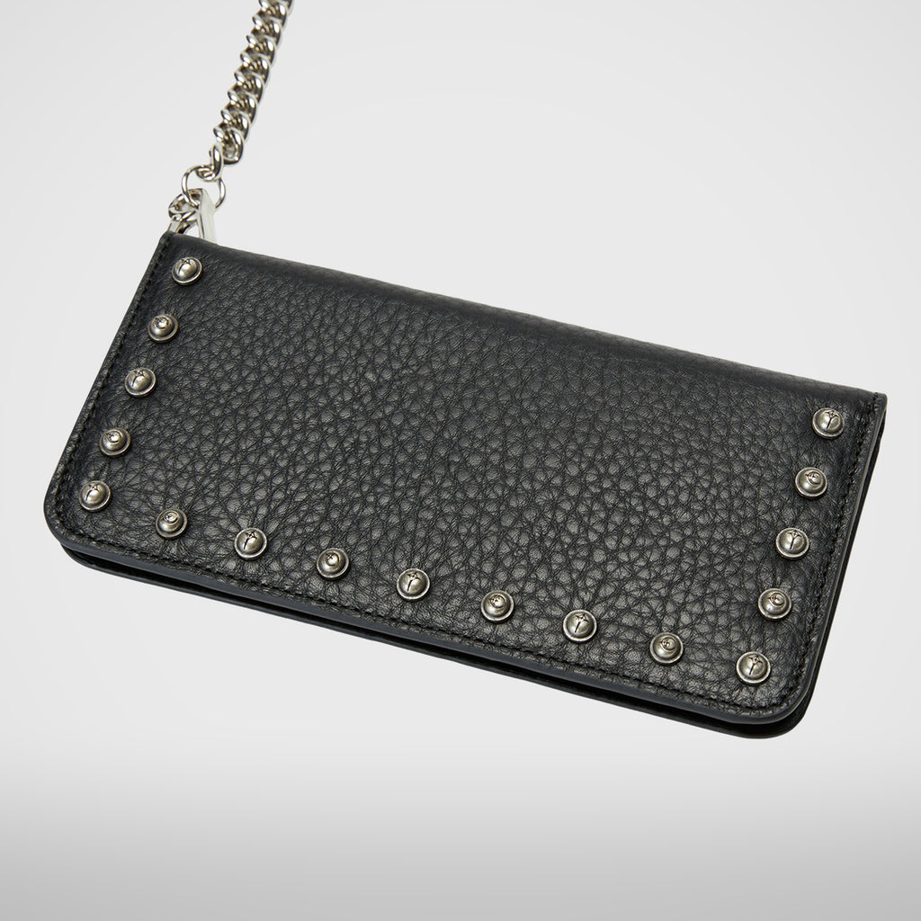 Thug Club TC Long Wallet in black, view 3 of 12