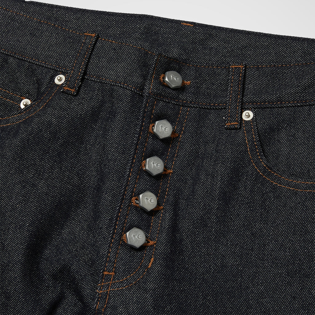 Thug Club Twin Demi Pants in indigo, view 3 of 4