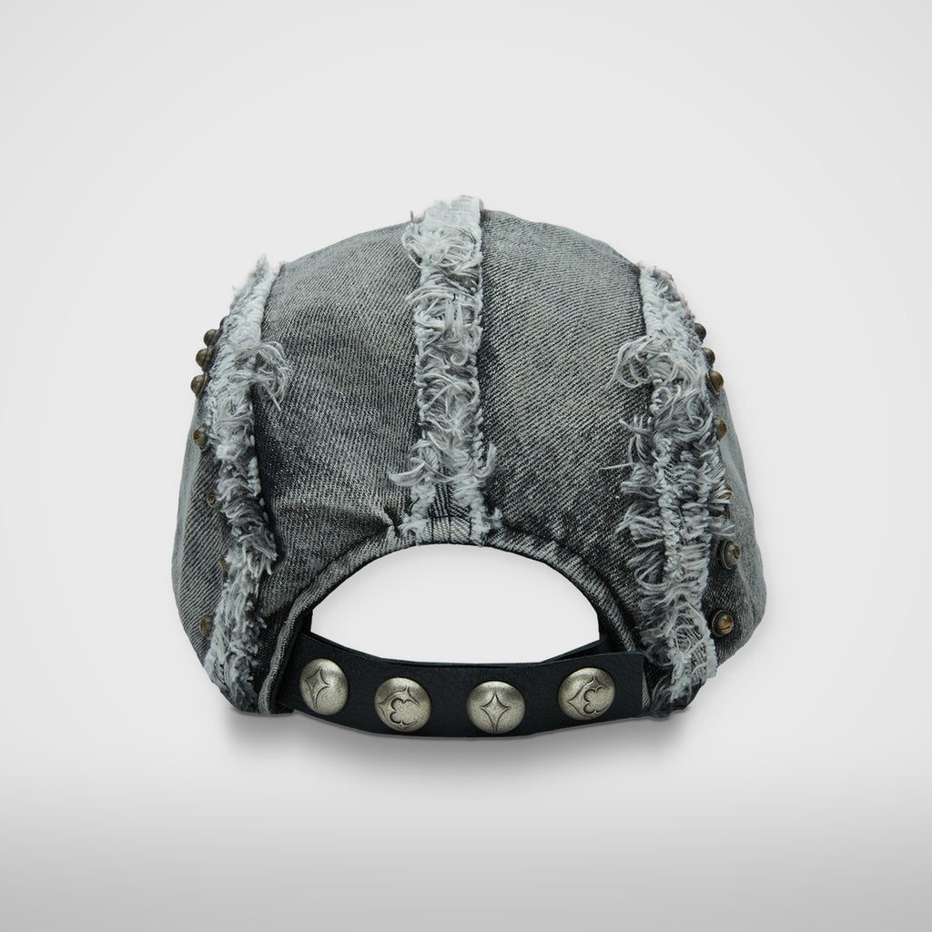 Thug Club Three-Claw Cap in black, back view