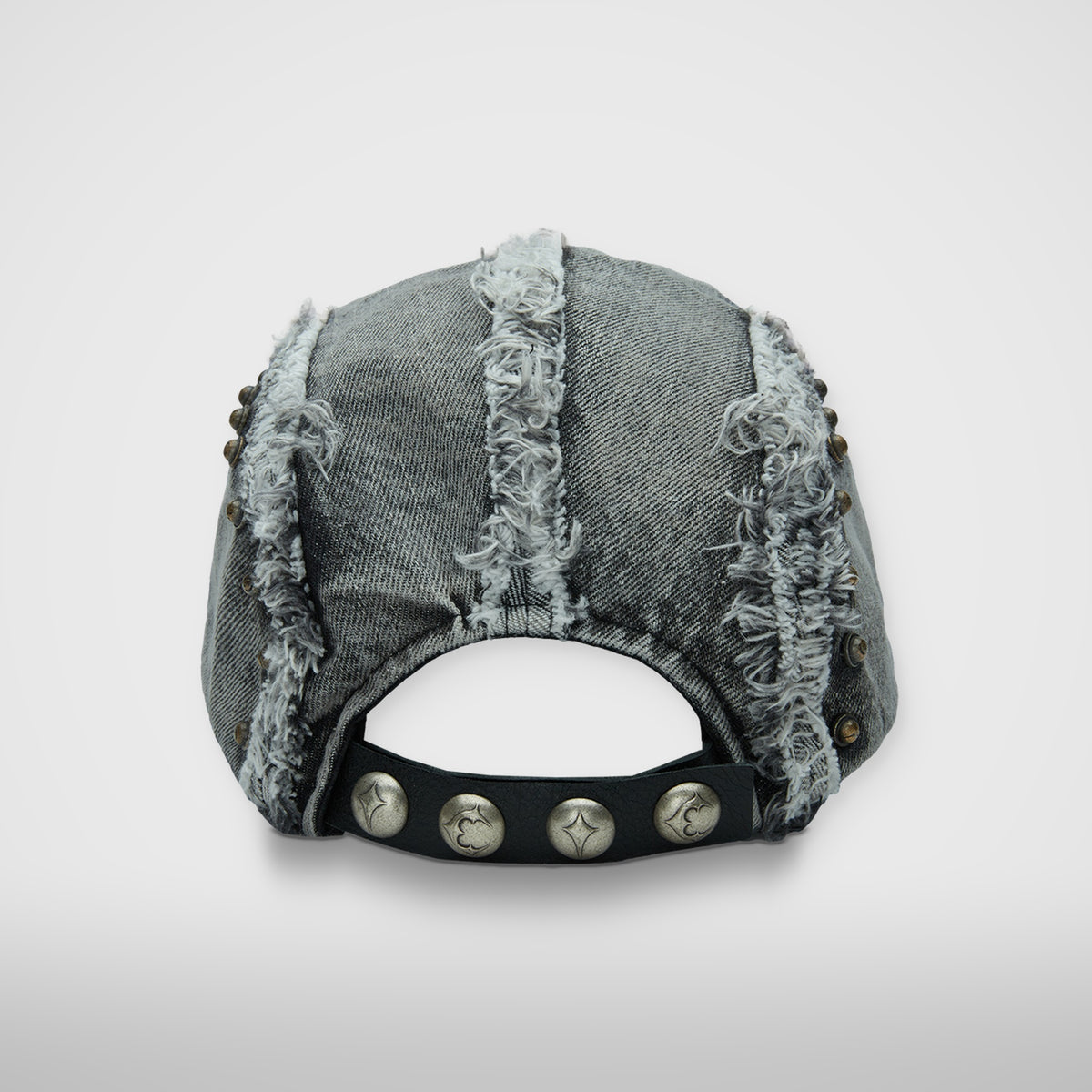 Thug Club Three-Claw Cap in black, back view