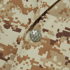 Thug Club TC Army Jacket in beige, view 5 of 6