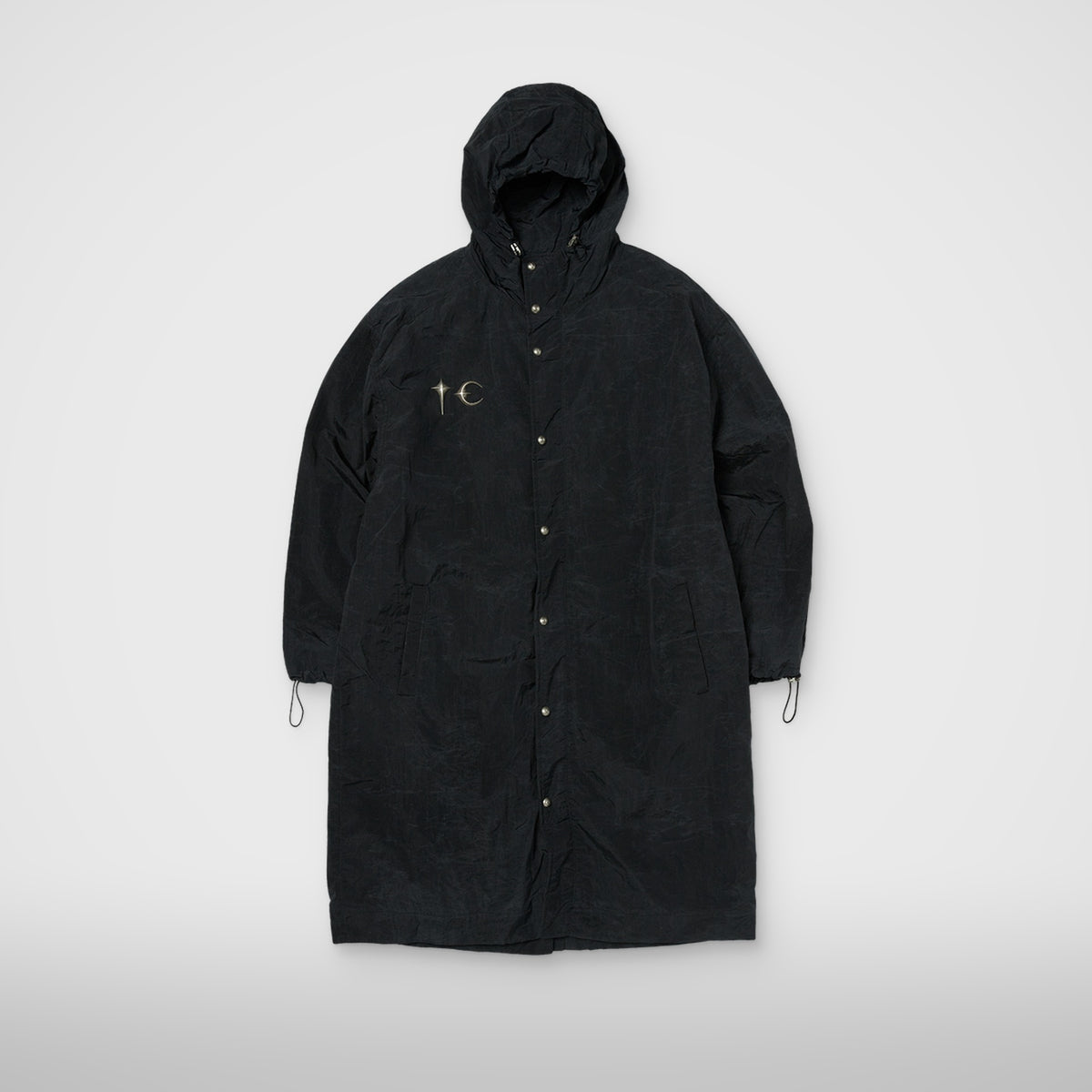 Thug Club Scarred Double Sheltering Poncho in black