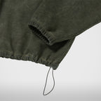 Thug Club Color Emblem Hoodie in khaki, view 6 of 6