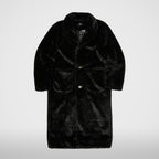 THREE RIDING SKULL FUR COAT