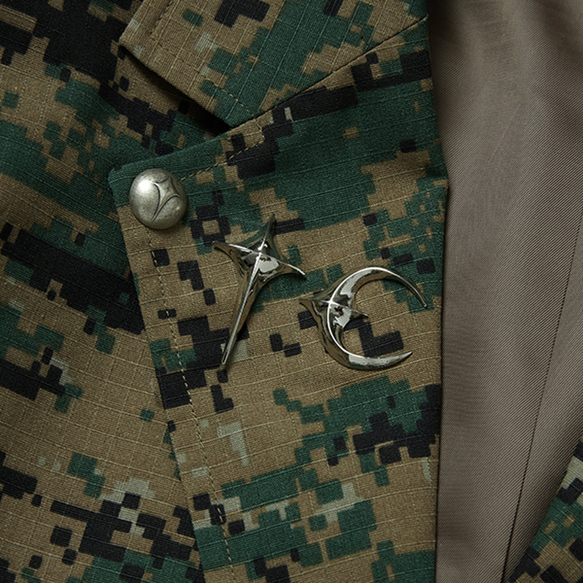 Thug Club TC Army Jacket in green, view 4 of 6