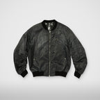 Thug Club Jamong Two Tone Washed MA-1 Jacket in black