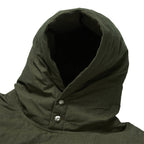 Thug Club Armor Down Hoodie in khaki, view 3 of 7